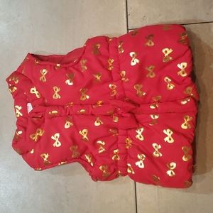 Red Puffer Vest | 12m